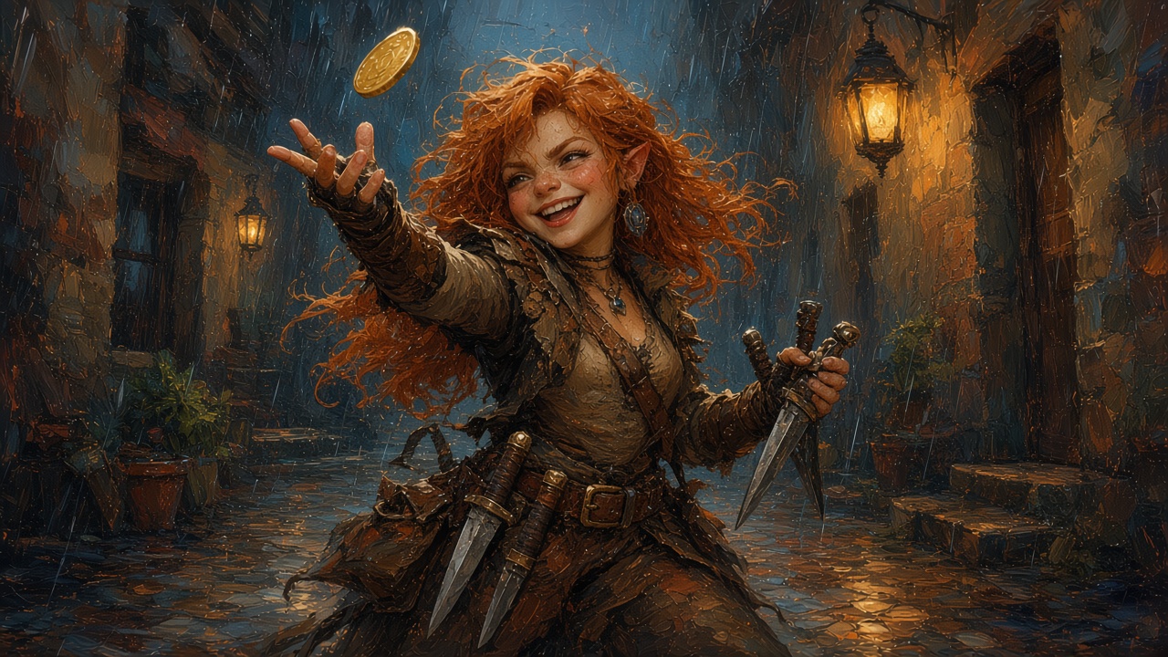 D&D Halfling character portrait preview