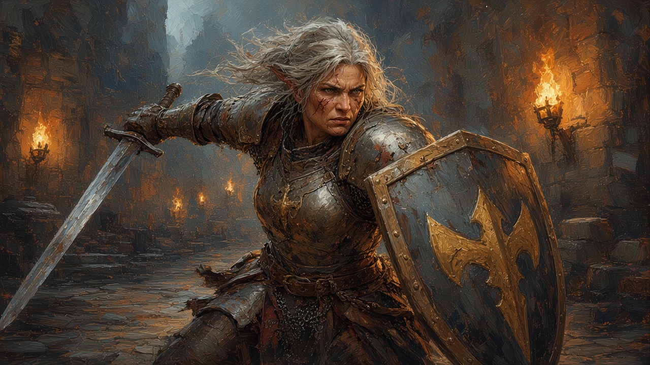 D&D Human character portrait preview