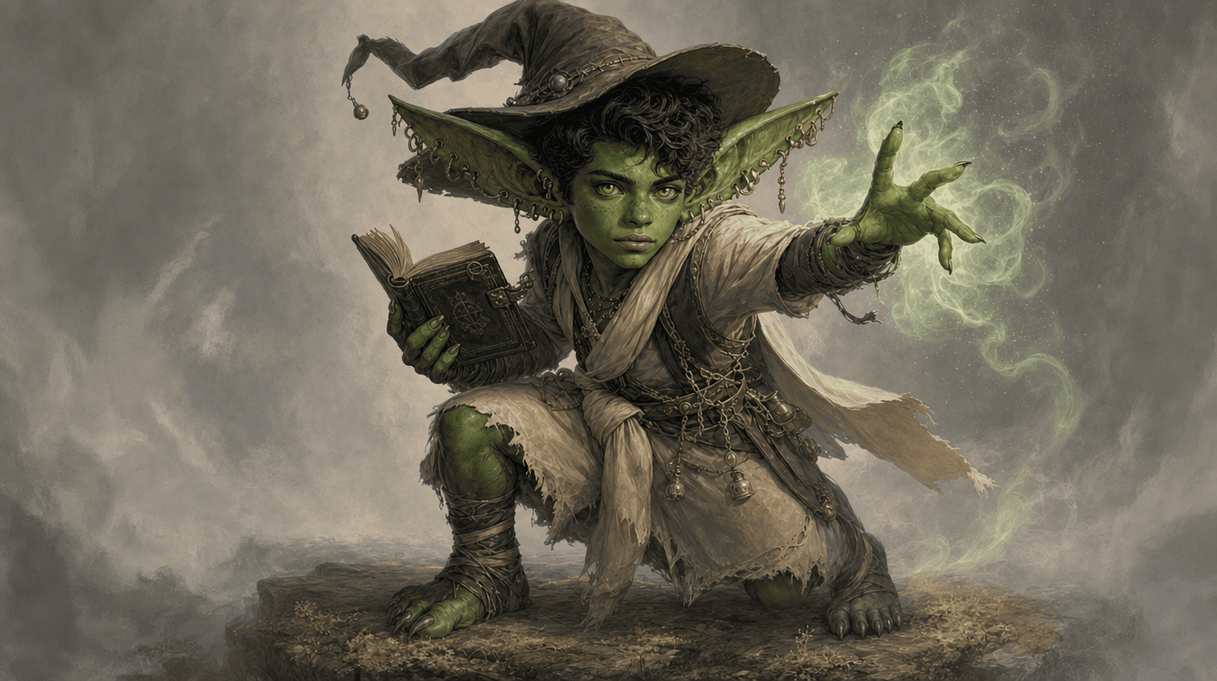 Daggerheart Goblin character portrait preview