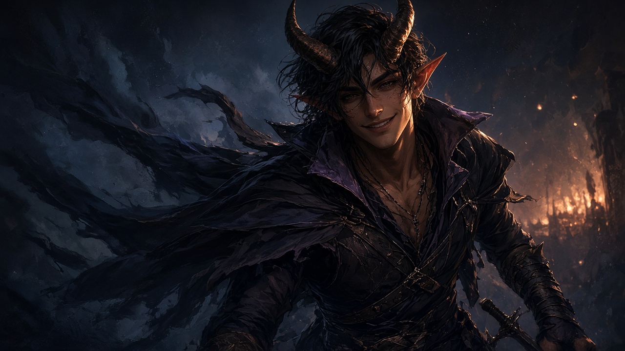 Daggerheart Infernis character portrait preview