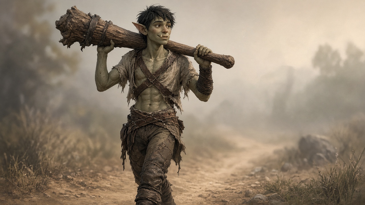 Daggerheart Orc character portrait preview