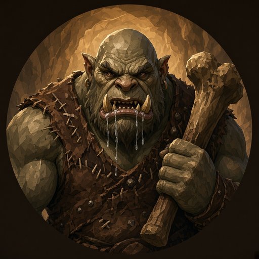 Adversary token: CaveOgre